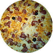 Pizza Spagnola de la Pizzéria la Tour de Pizz