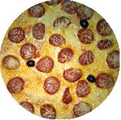 Pizza Soujouk de la Pizzéria la Tour de Pizz
